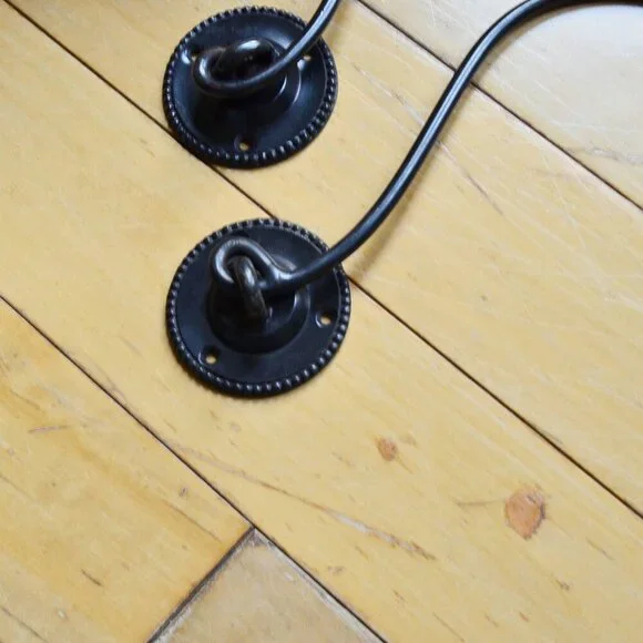 Pottery Barn vintage standard holdbacks for curtains and draperies - Picture 3 of 7